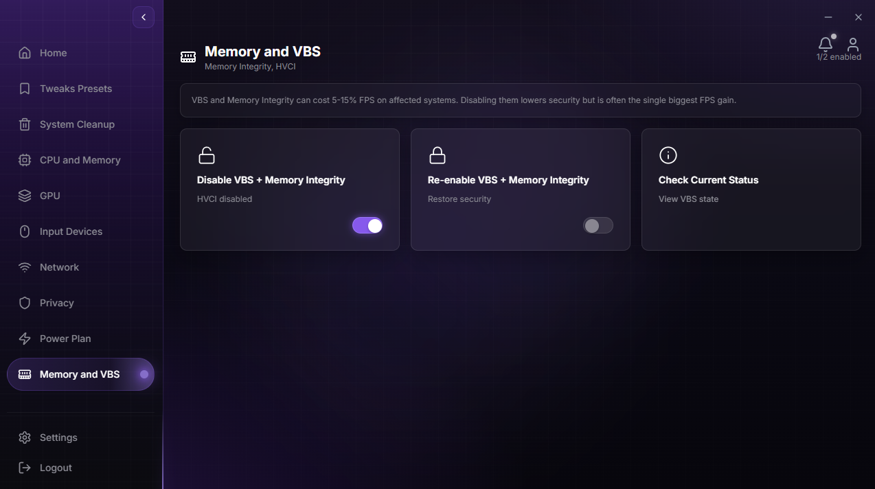 DuckyTech memory and VBS